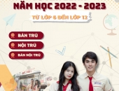 THÔNG BÁO TUYỂN SINH NĂM HỌC 2022 - 2023